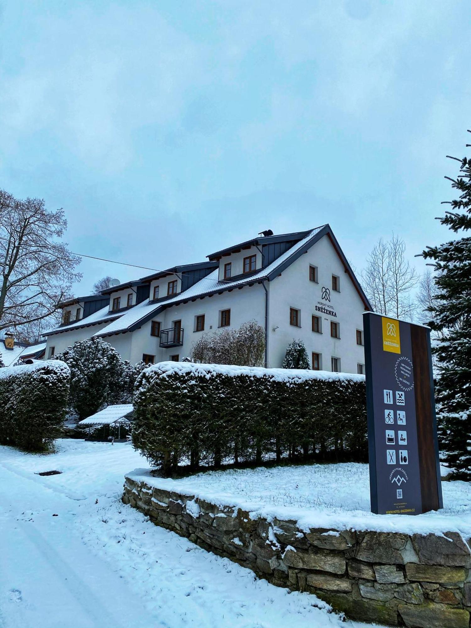 Horsky Hotel Snezenka Hynčice pod Sušinou Buitenkant foto